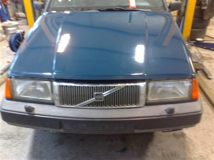 Volvo 460 DL  (SOLGT) - en polering gør meget. billede 13