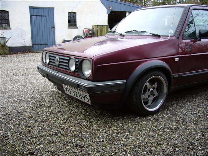 VW Golf 2 D - sænket 60mm foran og med borbet t 8x14".. billede 3
