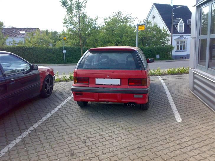 Mitsubishi Colt Gti - Første dag bilen var ude og køre billede 14