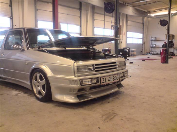 VW golf 2 total skadet billede 12