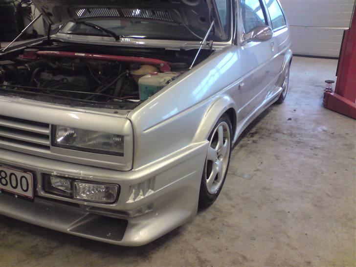 VW golf 2 total skadet billede 13