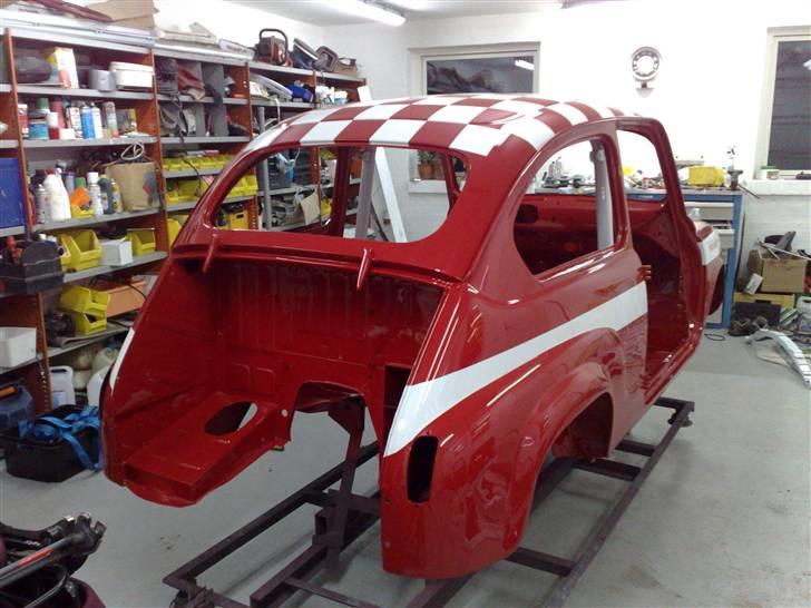 Fiat Abarth 850tc Replica  - nyt motorrum uden motor billede 7