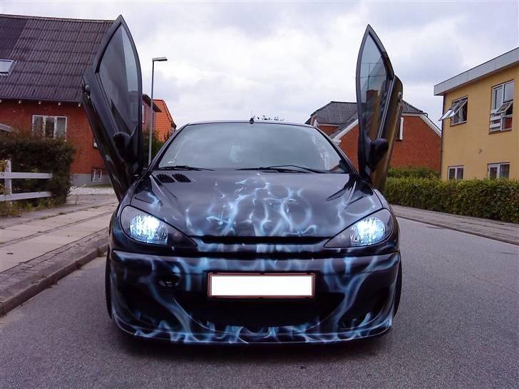 Peugeot 206 //Airbrush// SOLGT.:( billede 1