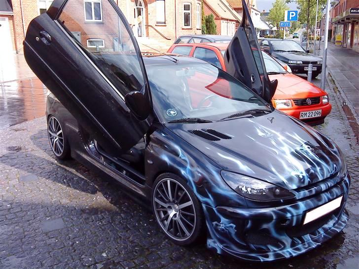 Peugeot 206 //Airbrush// SOLGT.:( billede 7