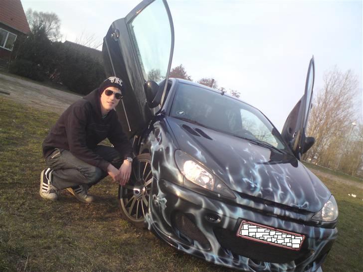 Peugeot 206 //Airbrush// SOLGT.:( billede 10