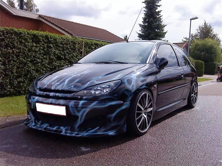 Peugeot 206 //Airbrush// SOLGT.:( billede 15