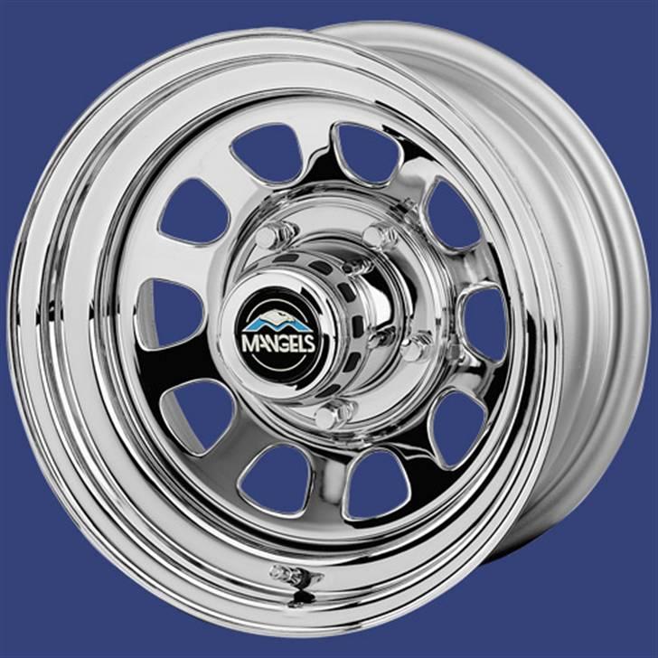 VW Beach Buggy - Fælgene til bilen (10x15 Bag & 8x15 For) billede 4