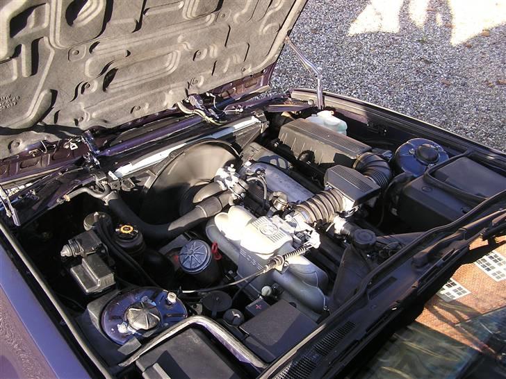 BMW E32 735i ''SOLGT'' - Efter en motorvask, det pyntede. billede 20