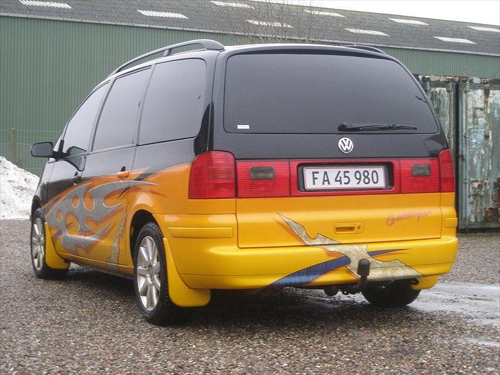 VW Sharan 1,9TDI solgt - Hvide plader.... nice  :-) billede 4