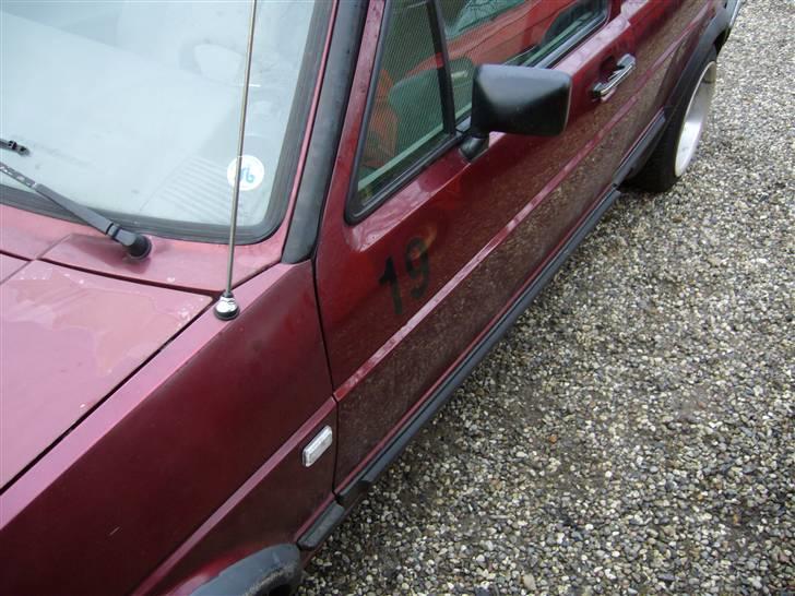 VW Golf 2 D - hvide side blink.. krystal er bestilt.. billede 18