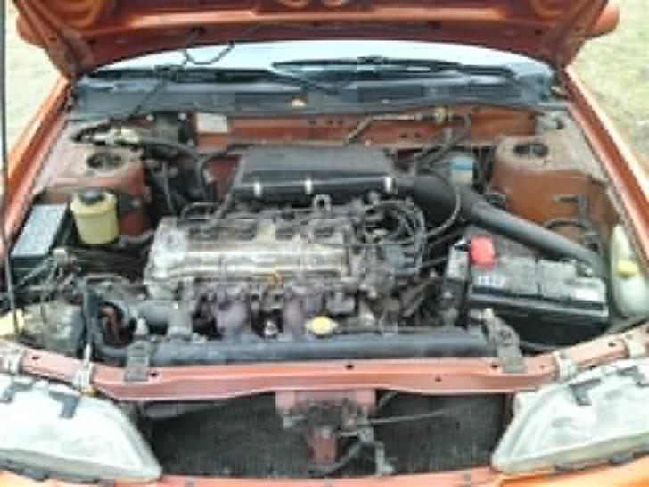 Nissan Primera - lidt uskarpt. og den trænger bestemt til en skyller. :) billede 6