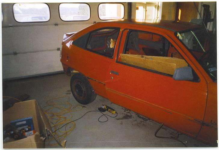 Opel Kadett E *SOLGT* - sådane så den ud da jeg købte den billede 9