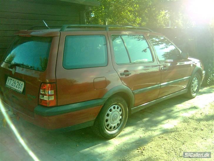 VW Golf 3 VR6 Variant Syncro - Men en rigtig god  baggrunds farve til Candy Rød. billede 9