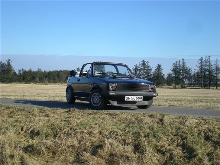 VW golf 1 cab - da jeg købte den billede 1