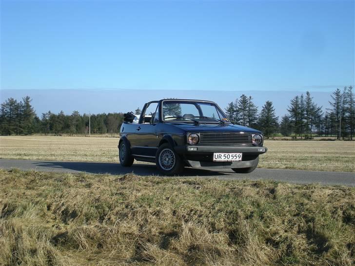 VW golf 1 cab - da jeg købte den billede 7