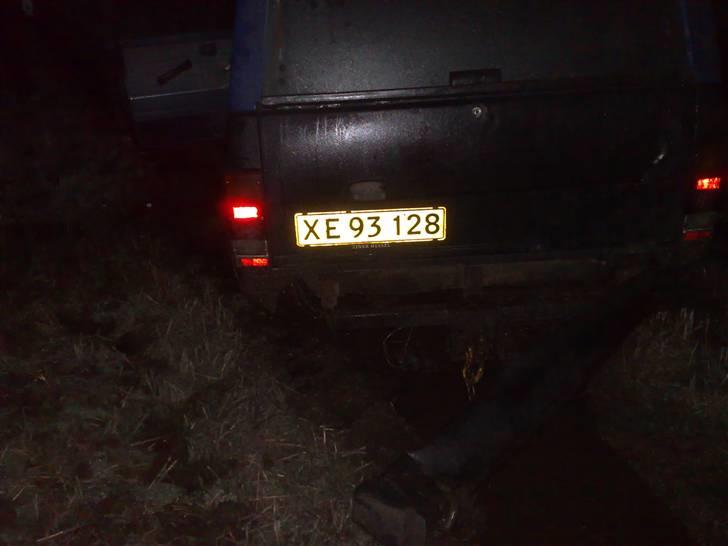 Nissan Patrol 4x4 - Var ude på sjov Det kostede en kofanger billede 8