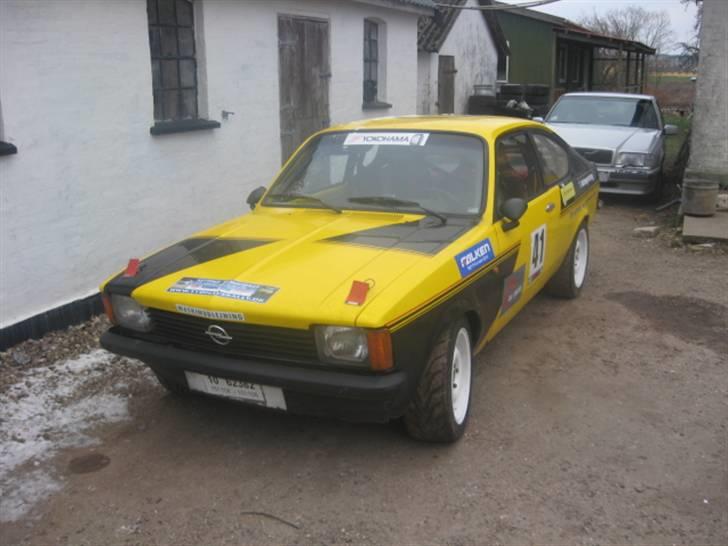 Opel kadett c coupe rallybil billede 2