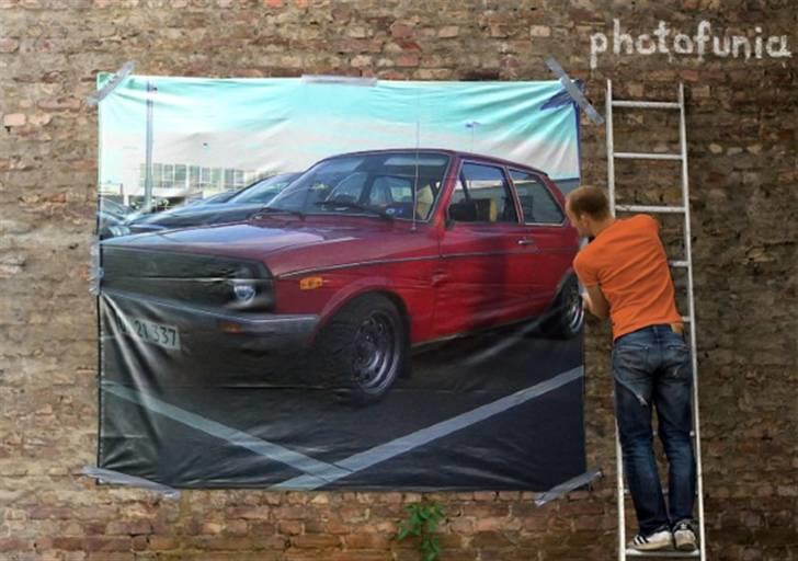 VW Polo mk1 - tak til - www.photofunia.com billede 13