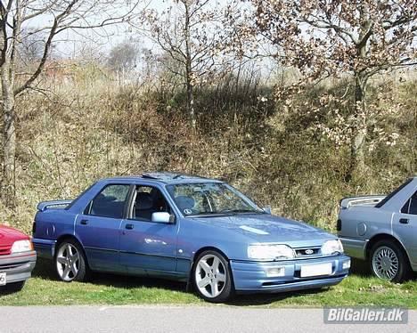 Ford Sierra GLX/Cosworth Look - Det var til et "Cossiebande" træf i Silkeborg billede 1