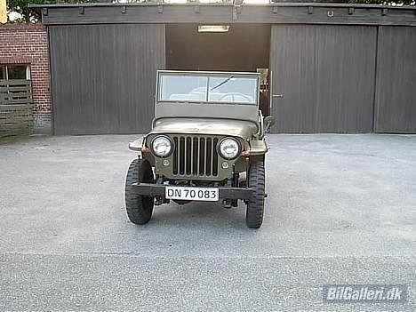 Jeep CJ-2A 4x4 US Army model - Jeep CJ-2A 4x4 US Army model billede 1