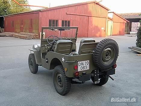 Jeep CJ-2A 4x4 US Army model - Jeep CJ-2A 4x4 US Army model billede 3