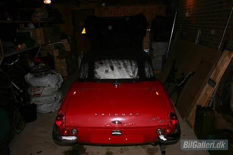 Triumph Spitfire MK III - Før renovering gik igang - bagfra billede 2