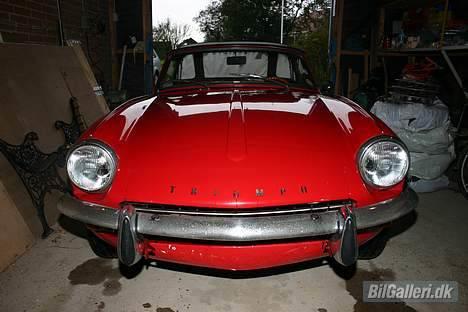 Triumph Spitfire MK III - Før renovering gik igang - front  billede 5