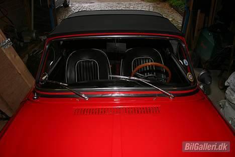 Triumph Spitfire MK III - Før renovering gik igang - med kalechen oppe billede 6