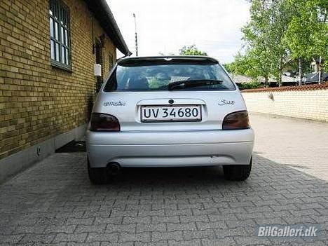 Citroën Saxo 1.6 VTS Aircon SOLGT - Nye billeder med OZ fælgene. Taget med mit Canon Ixus 50 kamera. billede 3