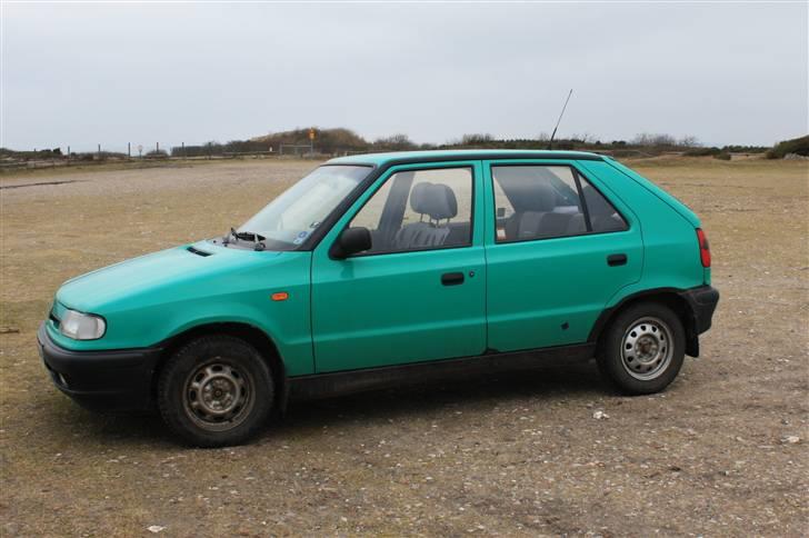 Skoda Felicia  - 10-02-09. På stranden. billede 3