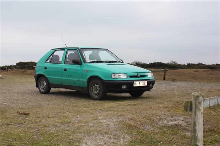 Skoda Felicia  - 10-02-09. På stranden. billede 4