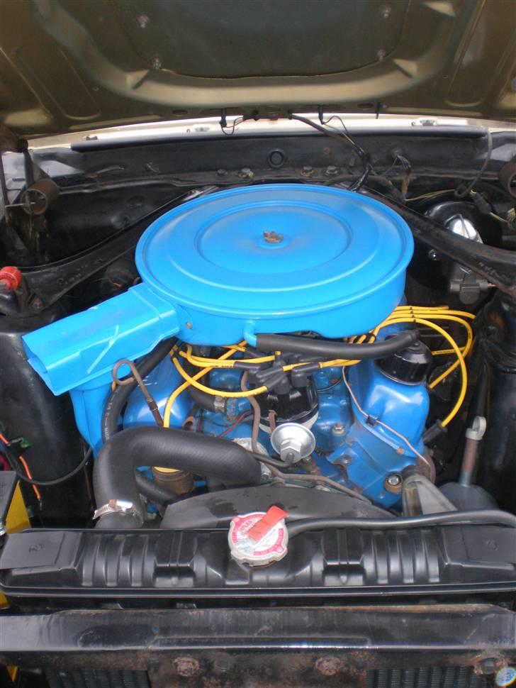 Ford Mustang  (Solgt) - Motorrum i org stand,alt er blåt,dejlig 302 med frisk skud i.. billede 10