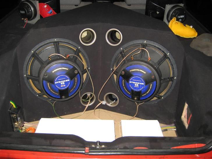 VW Golf 2 - 2 stk. 15" cervenvega stroker    (afmonteret pga. syn) billede 11