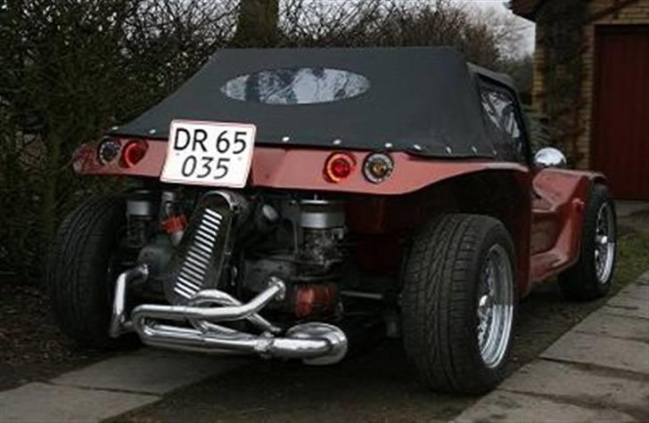 VW buggy - ceramikcoatet hideaway udstødning(fed lyd) billede 15