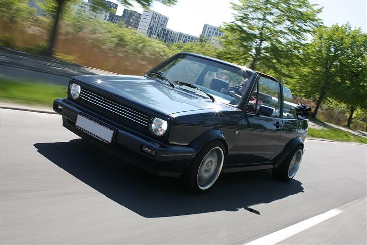 VW Golf 1 Cabriolet LowRider - som den så ud sidste sommer billede 13