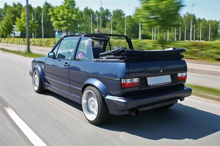 VW Golf 1 Cabriolet LowRider - som den så ud sidste sommer billede 14