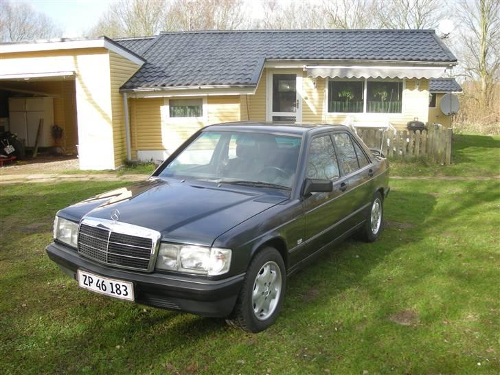 Mercedes Benz 190 E  "201w" kørt til hugger "RIP" billede 11