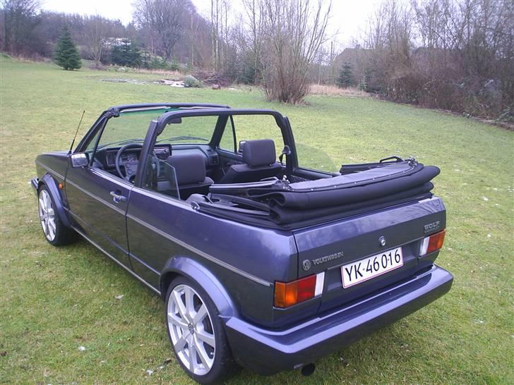 VW Golf 1.6 Cabriolet SOLGT billede 3