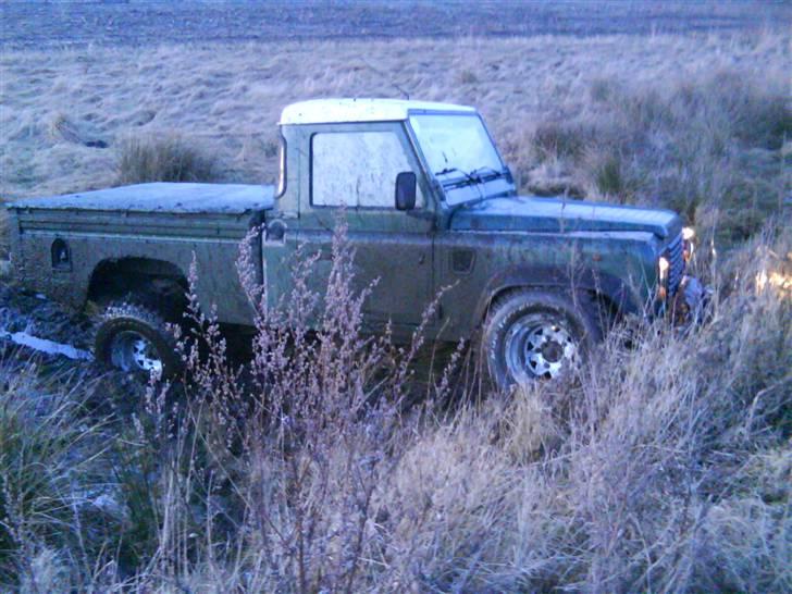 Land Rover Defender 110 ER VÆK - skulle lige ud og prøven de nye dæk  billede 8