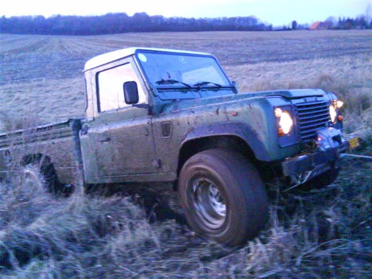 Land Rover Defender 110 ER VÆK - skulle lige ud og prøven de nye dæk  billede 10