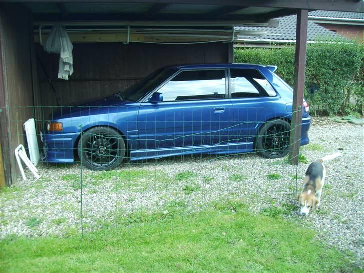 Mazda 323 1,8 GT TURBO - nyeste billed der lige er pt af vognen billede 10