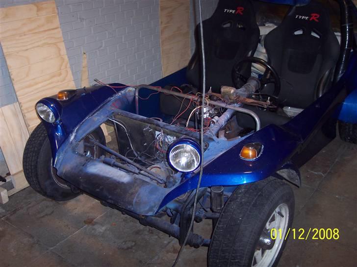 VW Beach Buggy - i fuld gang med renovering af ledningnet m.m billede 2