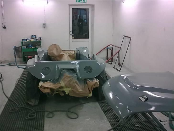 VW Beach Buggy - første gang fylder, blev lige slebet igen, sparlet og fik 2 gang fylder billede 9