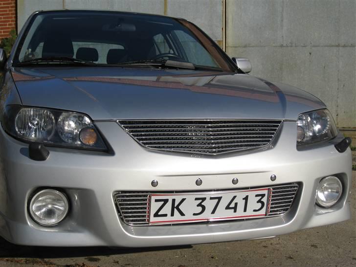 Mazda 323F sportive - special front i 8 mm rustfri rør.. lavet hos kø smed billede 4