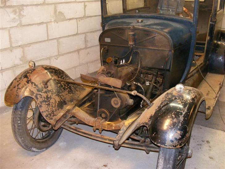 Ford A 1928 - Opstart af projekt, februar 2009. billede 19
