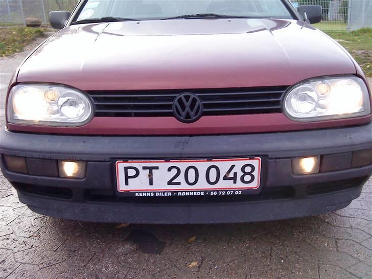 VW Golf III - xenon lys på monteret nu billede 6