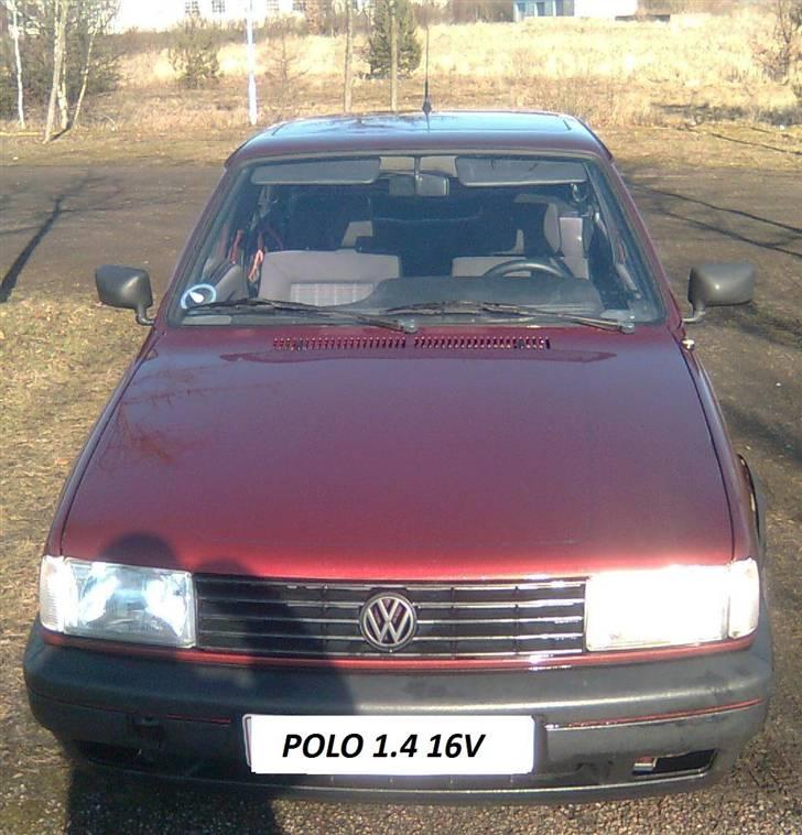 VW polo 86c2f 1.4 16v - hverdags raceren med vinter fælge og vinter dæk på billede 6