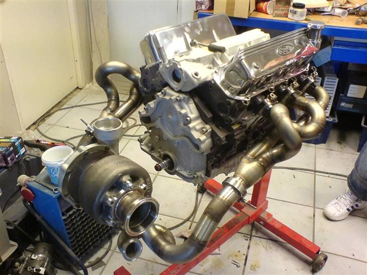 Ford Sierra Estate - Første motor m. Holset HX50 setup billede 20