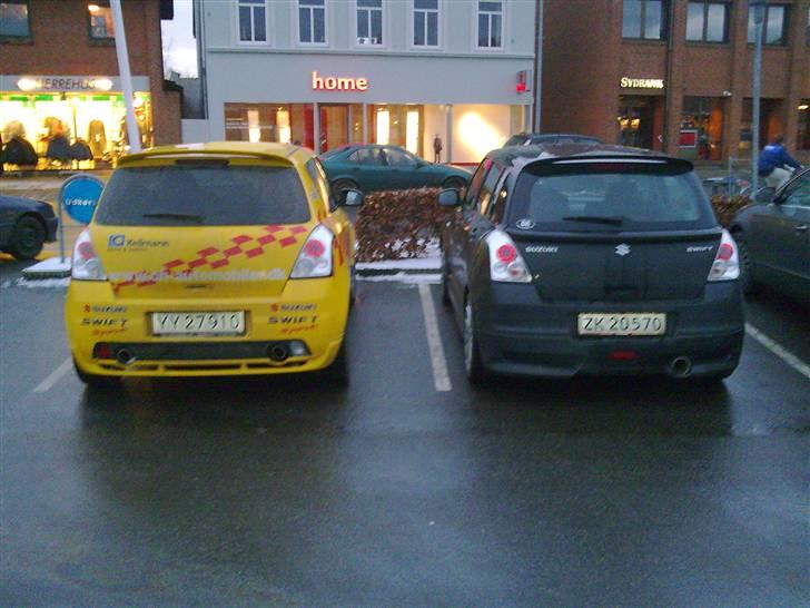 Suzuki Swift Sport. Yellow Angel - Min og Oluf´s Swift. :D billede 13