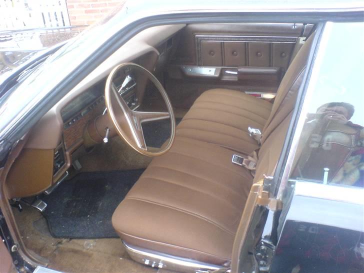 Ford LTD BROUGHAM - her er så det brune indtræk billede 1